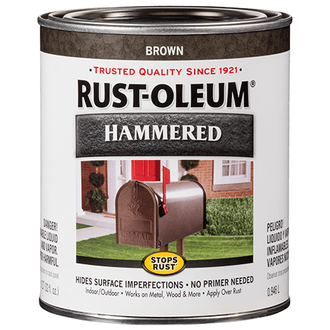 Stops Rust Hammered Product Shot