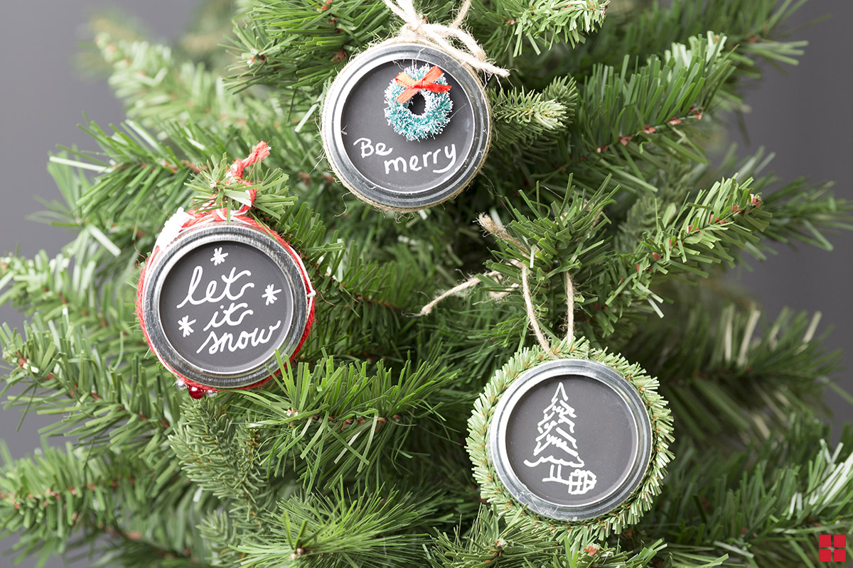 Chalkboard Ornaments