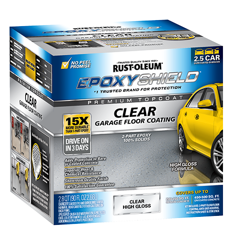 EpoxyShield Premium Clear Coating kit.