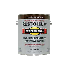 Rust-Oleum Professional High Performance Dark Brown Enamel Paint